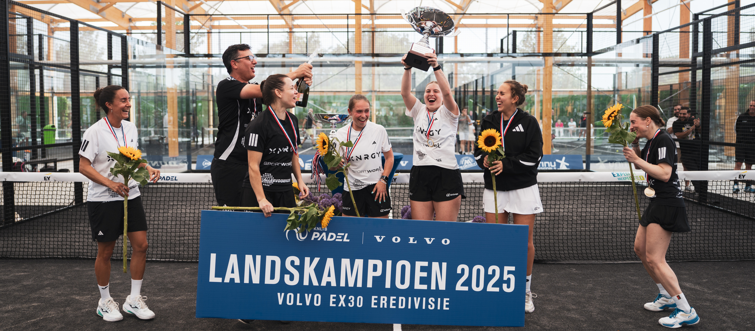 Eredivisie Padel Alyssa van Heyst Dames XNRGY kampioen 2025