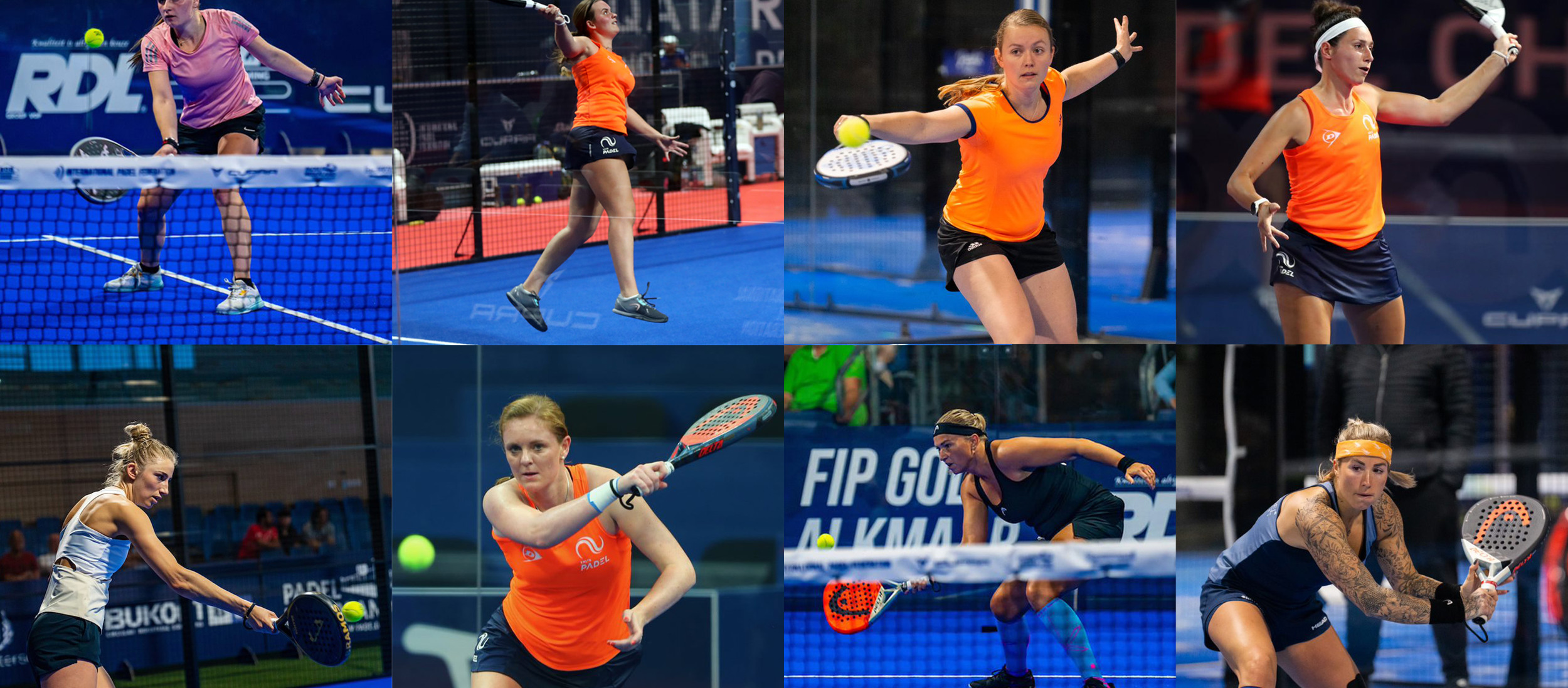 Selectie dames WK Padel Dubai 2022