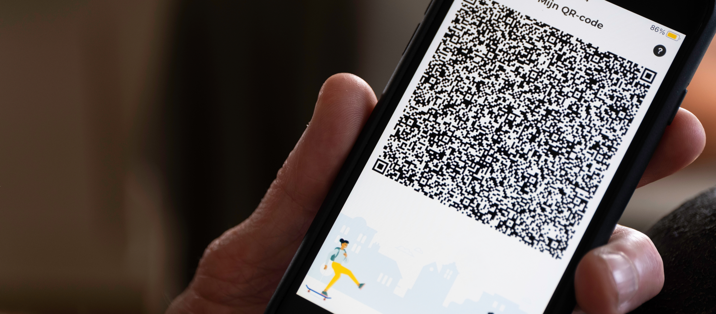 Corona QR-code
