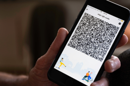 Corona QR-code