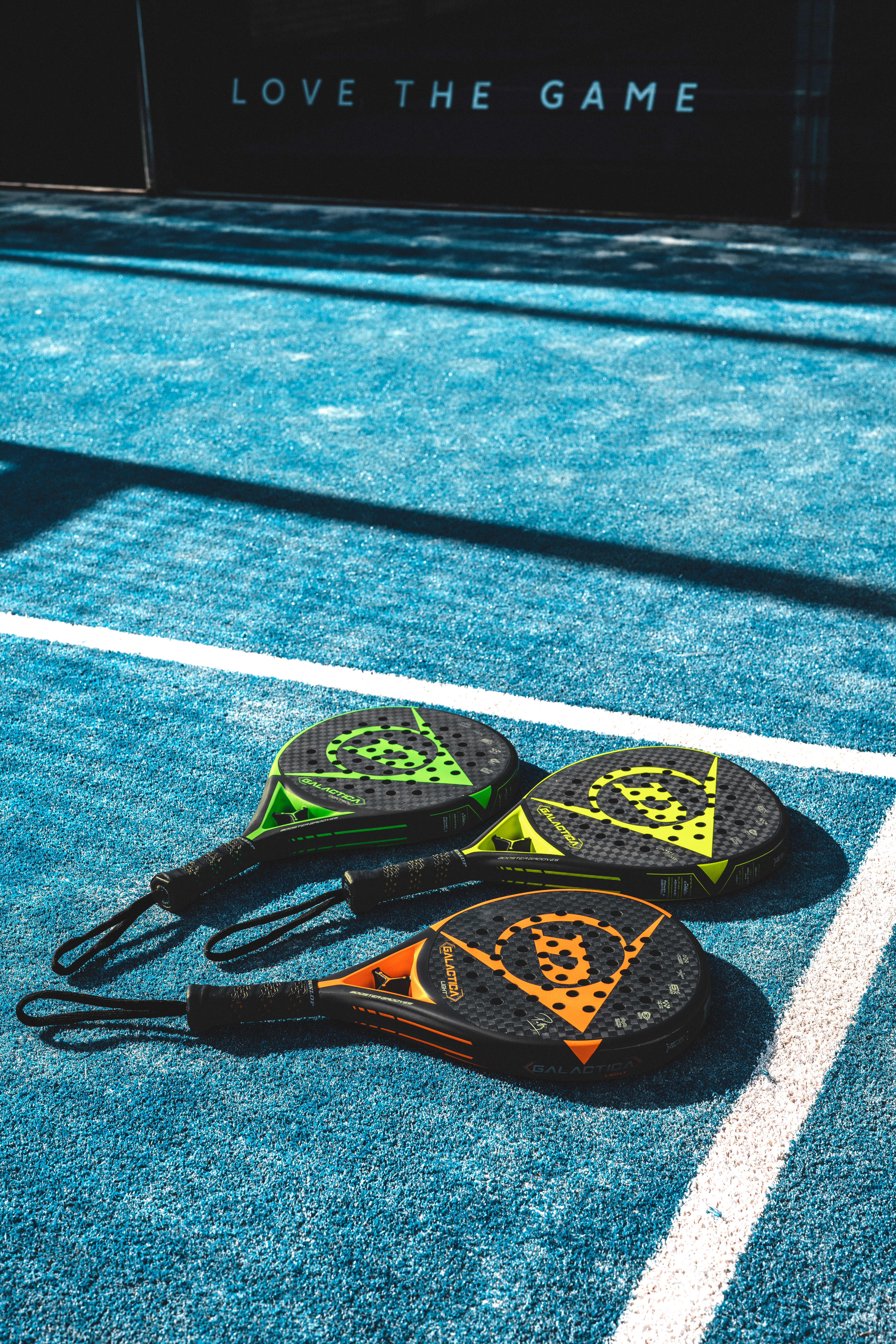 Padel Dunlop Stockfoto 2