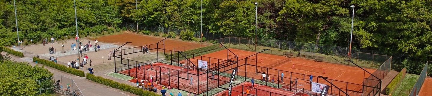 Overzichtsfoto padel