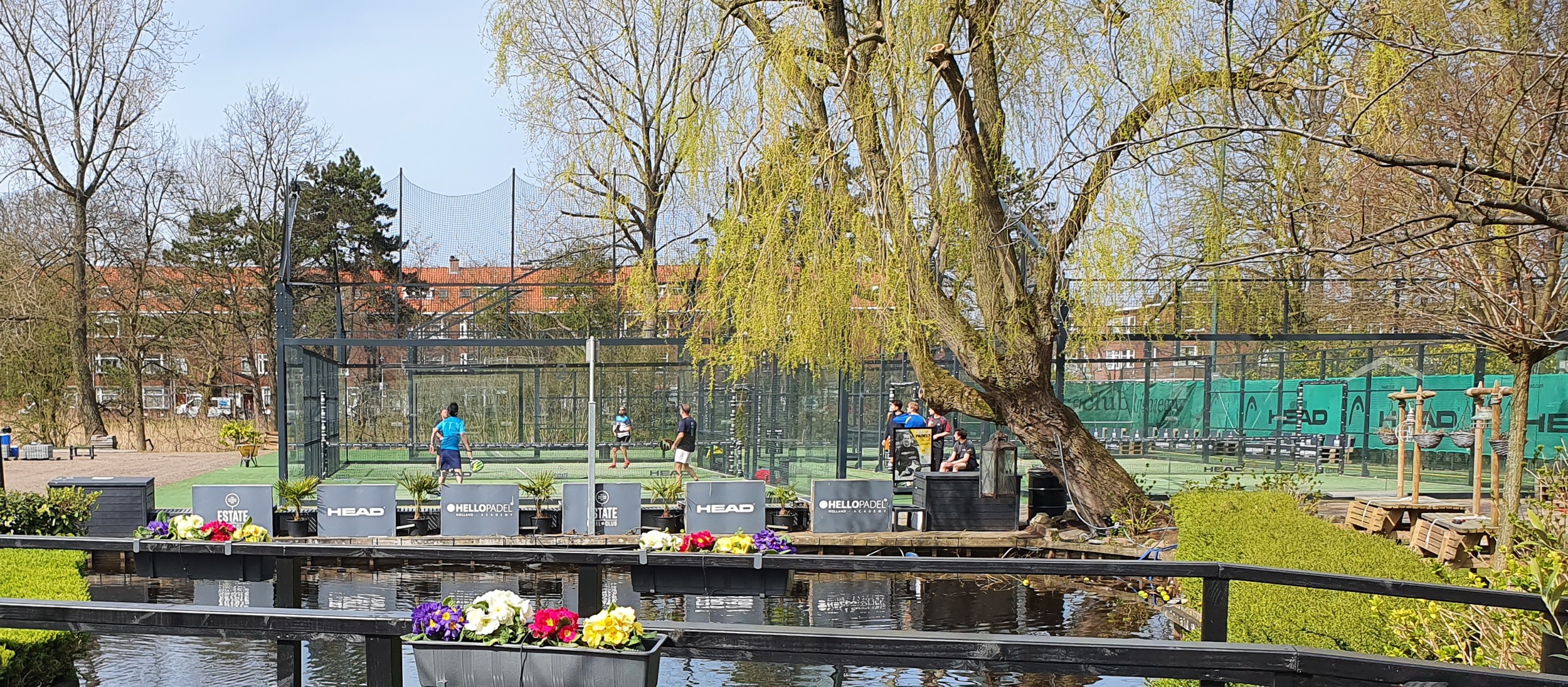 Vooraanzicht Estate Padel Club