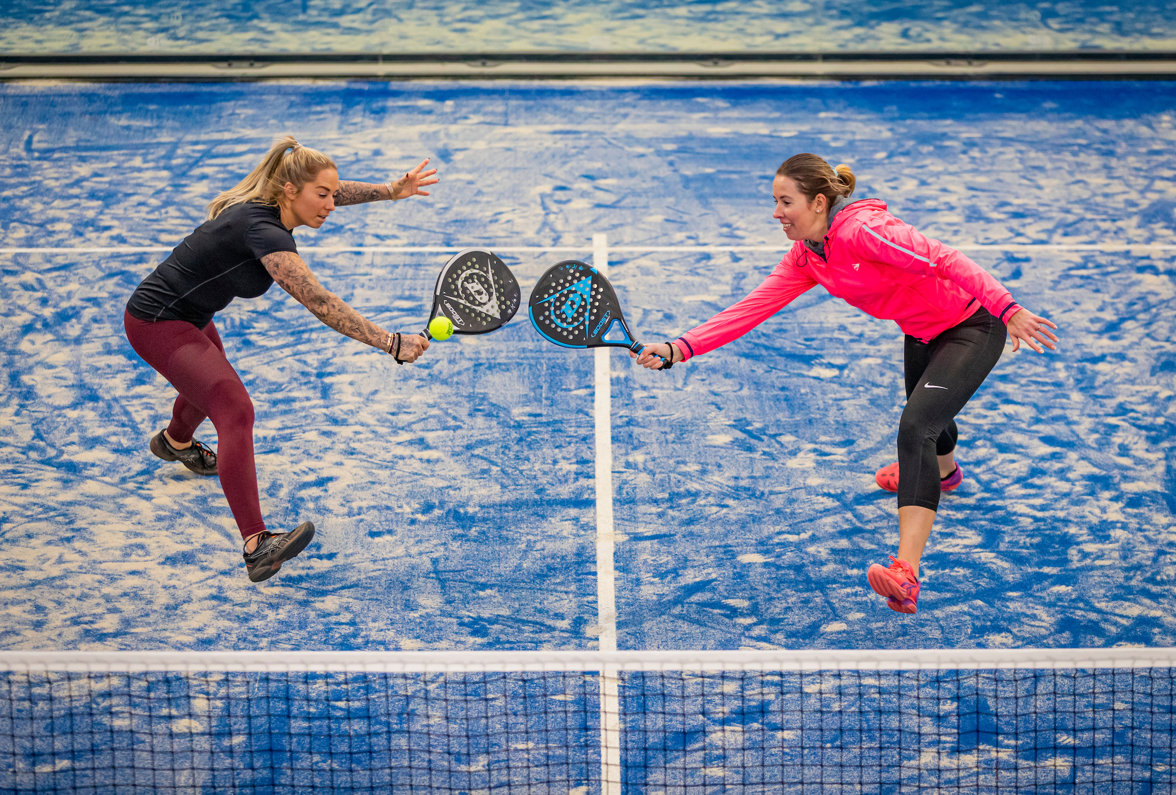 Steffie volley ZuidNL Padel