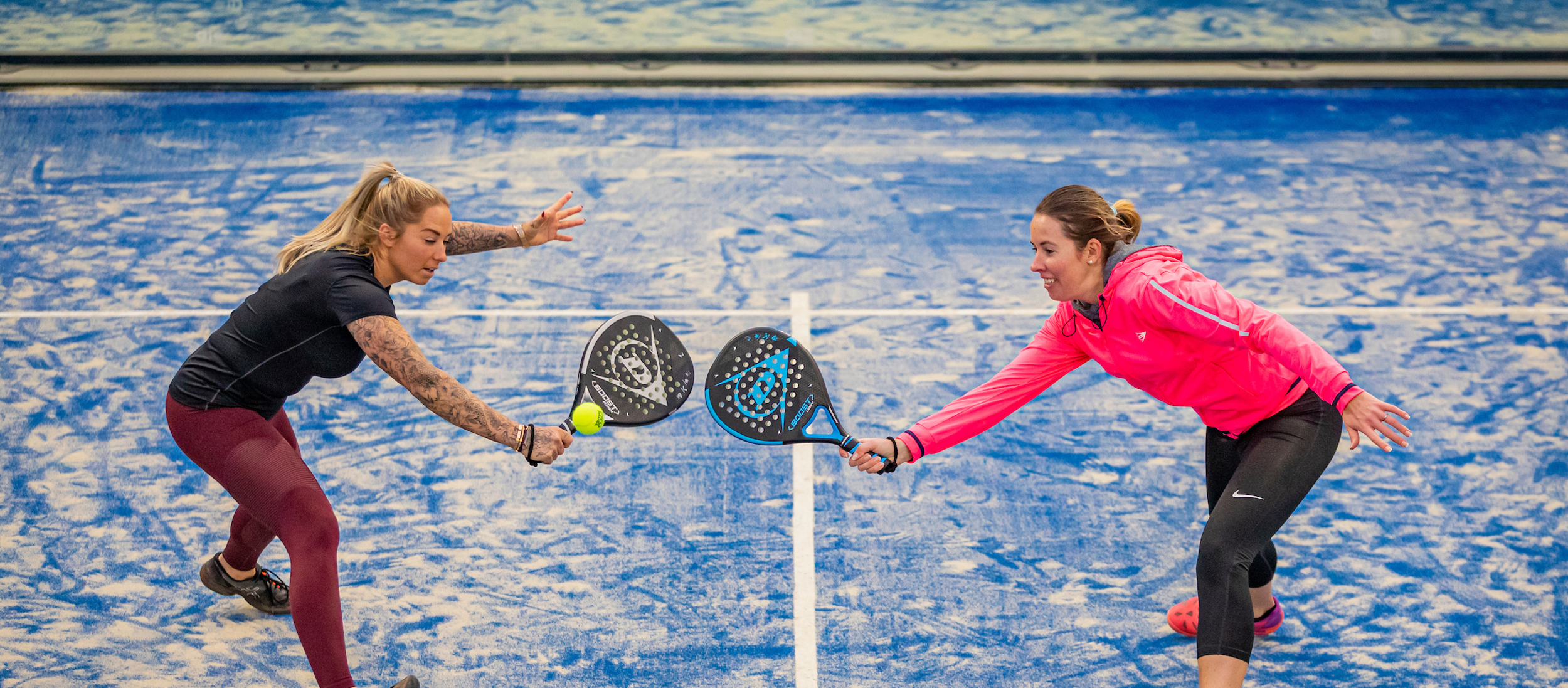 Steffie volley ZuidNL Padel